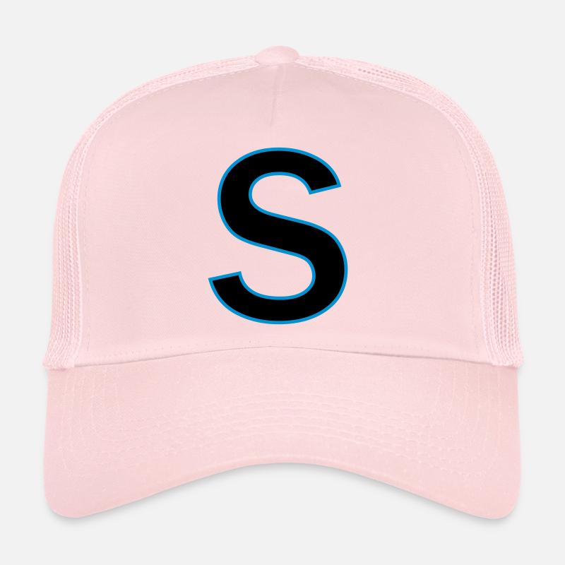 le vecteur lettre de Casquette trucker 