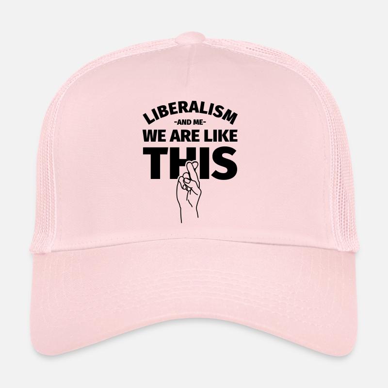 Liberalismus Liberaler Trucker Cap