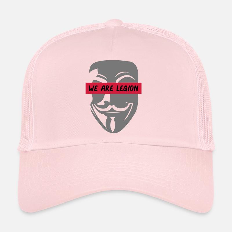 anonymous_we_are_legion_002 Casquette trucker 