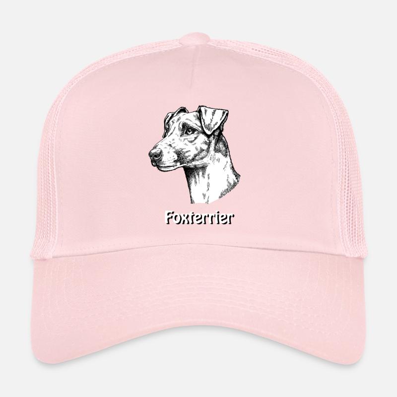Fox Terrier Smoothhair Portrait Trucker Cap