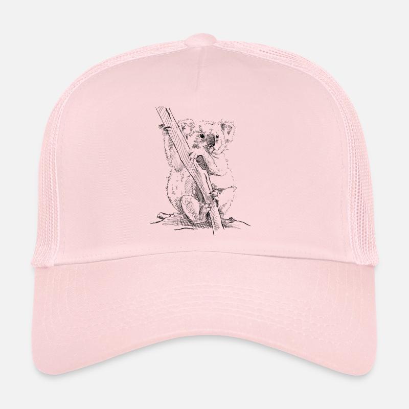 Koala - Trucker Cap - Hellrosa