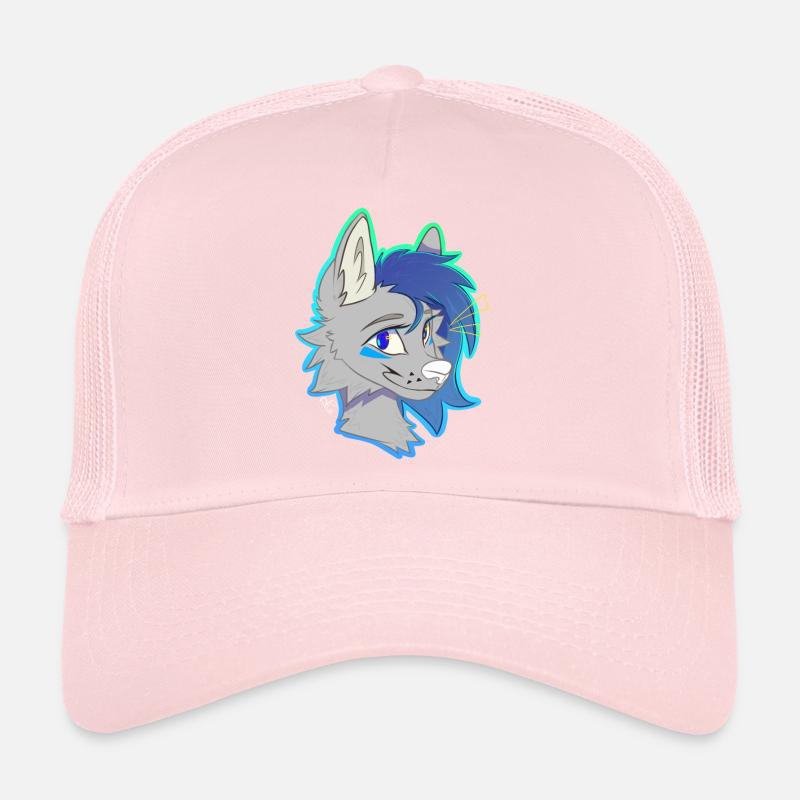 Wind Chime, the She-Wolf (by Derpy Fox) Trucker Cap