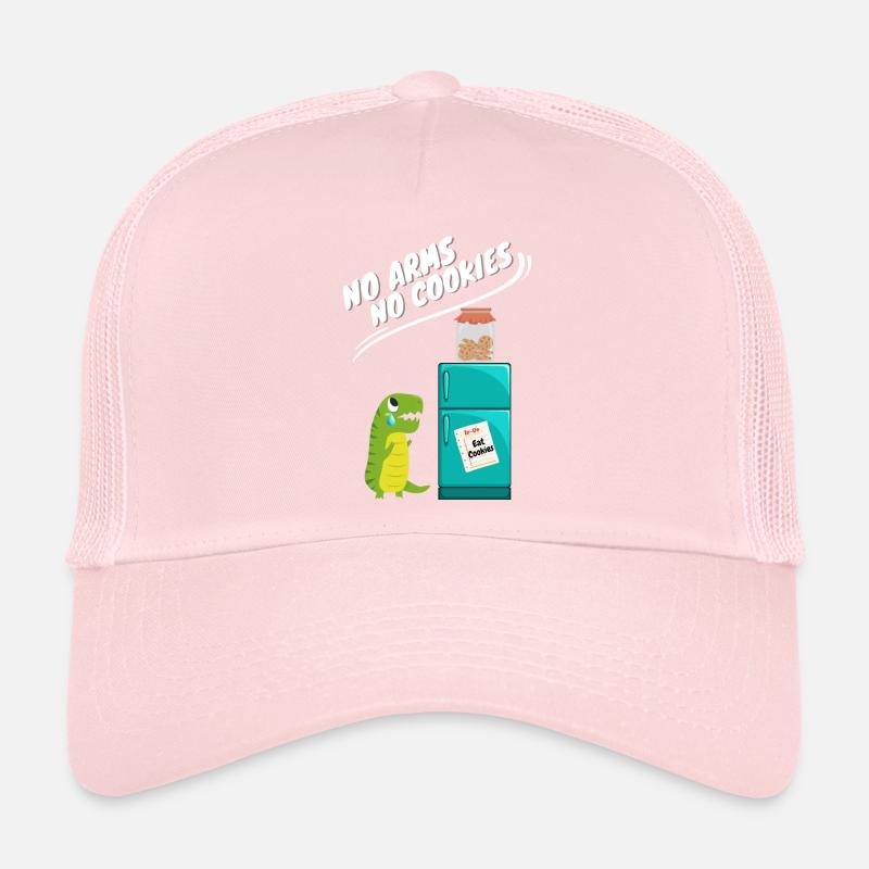 Pas de bras, pas de biscuits, drôle de dinosaure Casquette trucker 