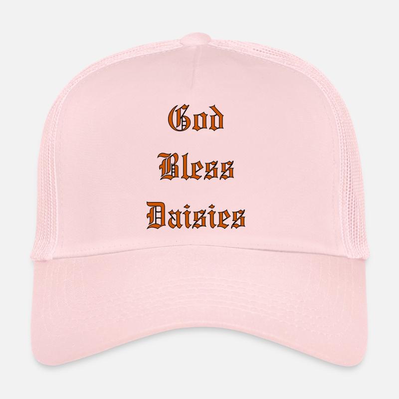 Bénédiction de DieuMarguerites Casquette trucker 