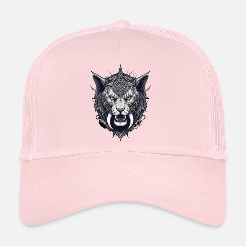 Löwe - Trucker Cap - Hellrosa