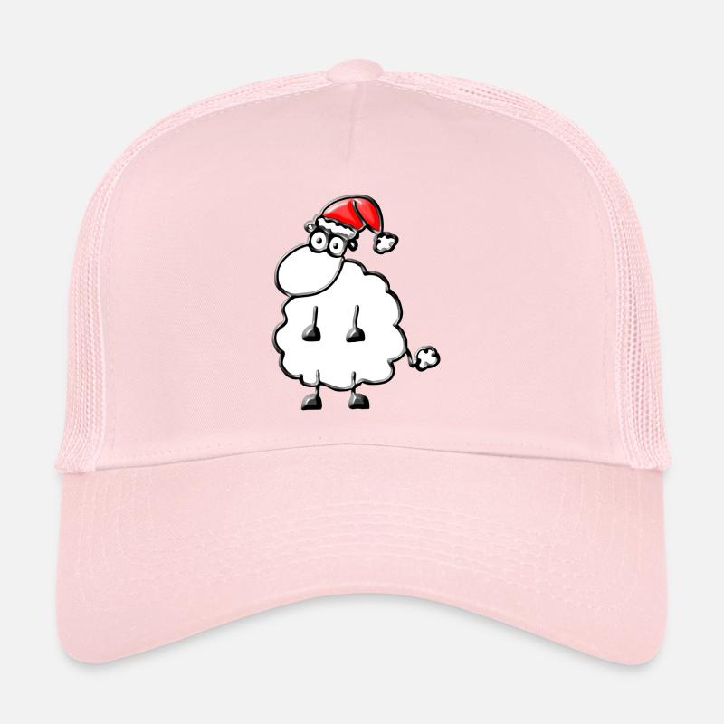 Un mouton pour Noël Casquette trucker 