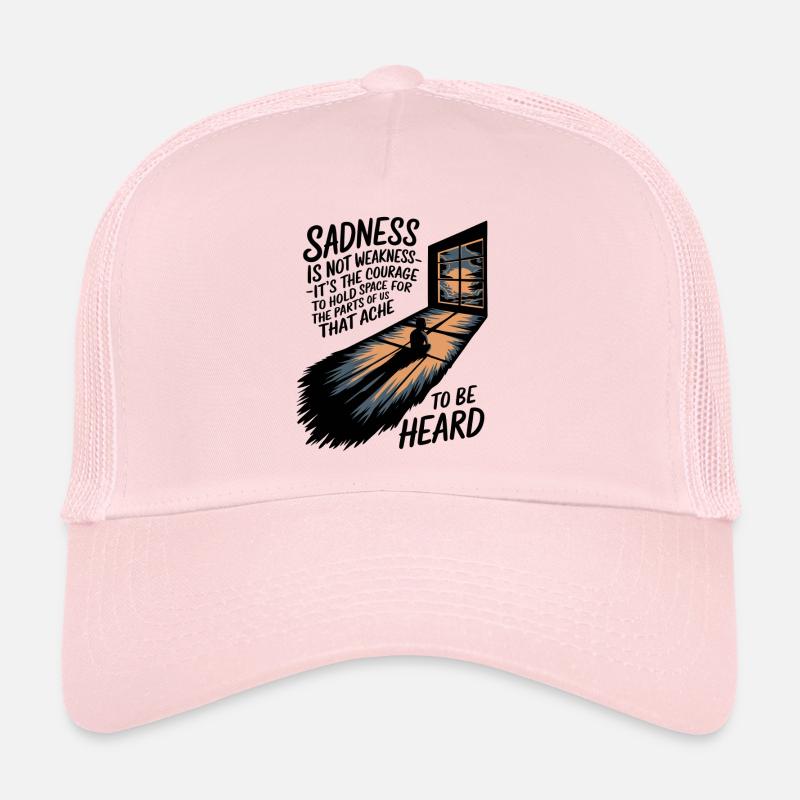 Embracing Sadness – Strength in Vulnerability Trucker Cap