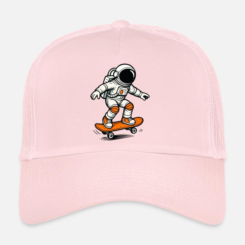Planche à roulettes astronaute 1 Casquette trucker 