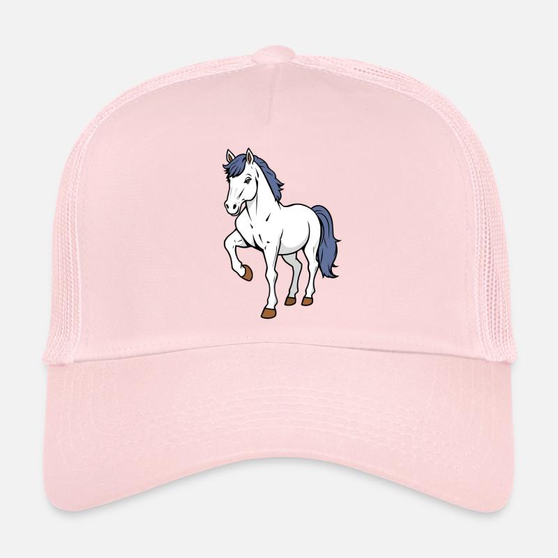 Pferd - Trucker Cap - Hellrosa