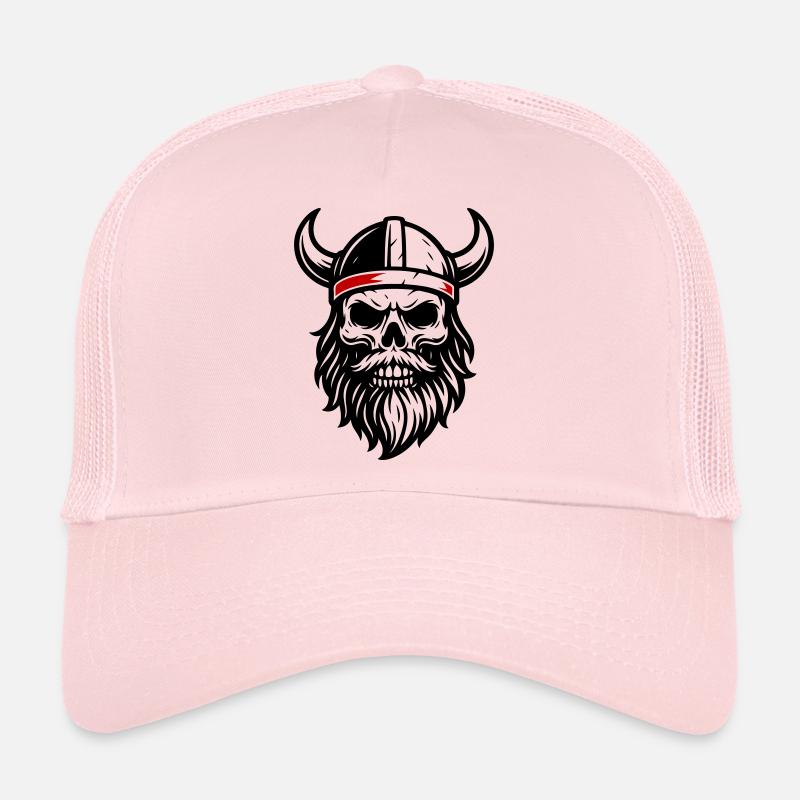 Crâne Viking Casquette trucker 