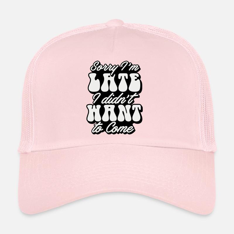 Conception de texte ironique pour un humour désarmé Casquette trucker 