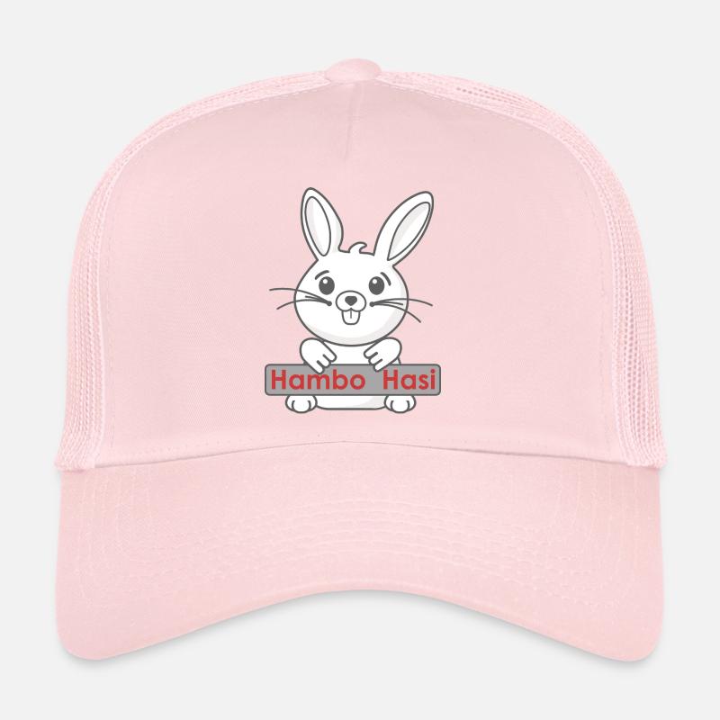 Lächelndes Hase mit Logo Trucker Cap