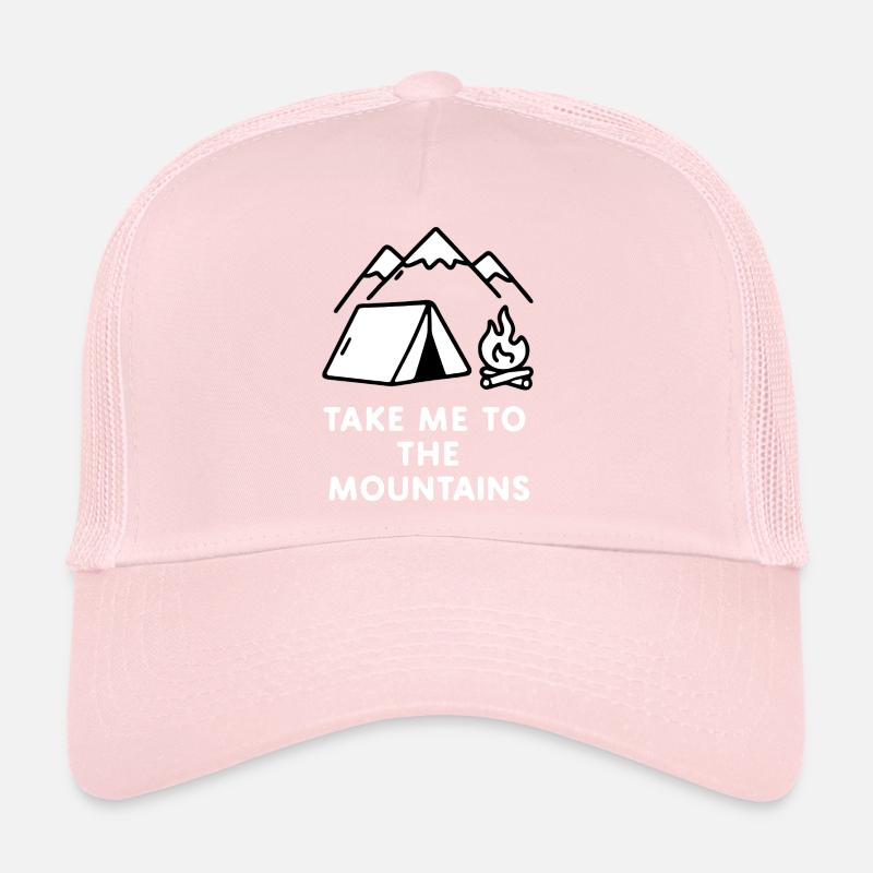 Bergcamping Feuerabend - Trucker Cap - Hellrosa