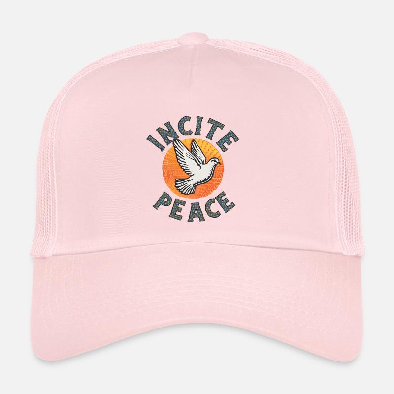 Retro Peace Dove - "Anstiftung zum Frieden" Trucker Cap