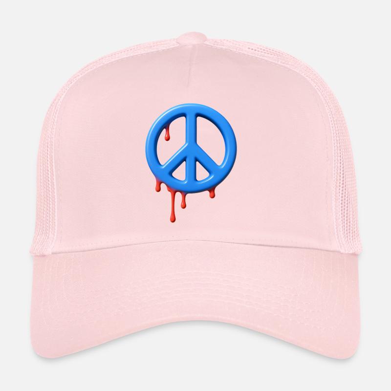 STOP WAR - peace & love Casquette trucker 