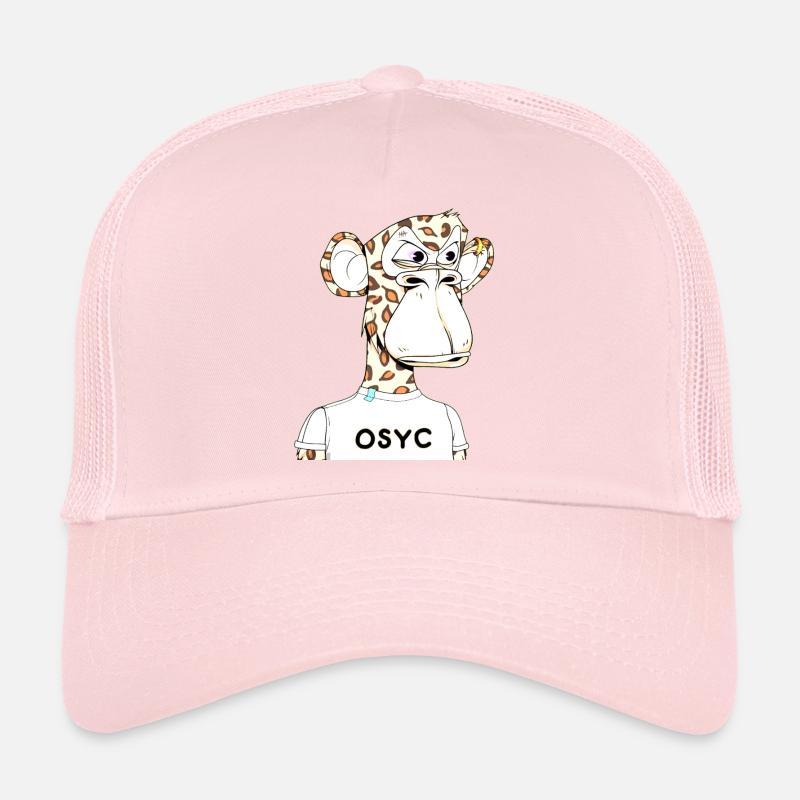 Leo Ape - Trucker Cap - pale pink