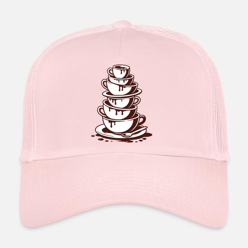 Kaffeeliebe extra doll - Trucker Cap - Hellrosa