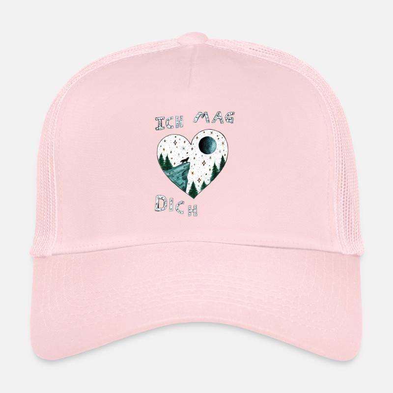 Ich Mag Dich - Herz Trucker Cap