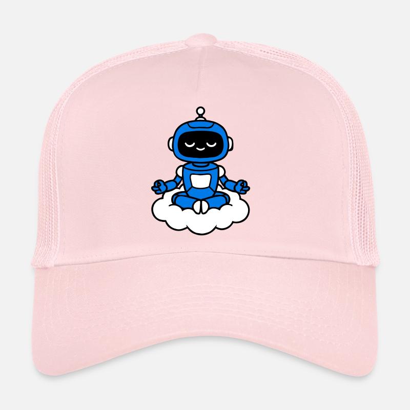 AI Human Fan Club Schwebender Roboter Trucker Cap