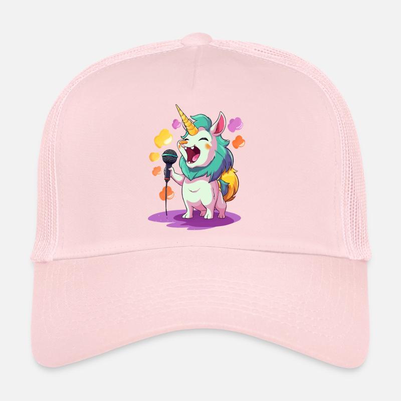 Singendes Einhorn Bühnenperformer Trucker Cap