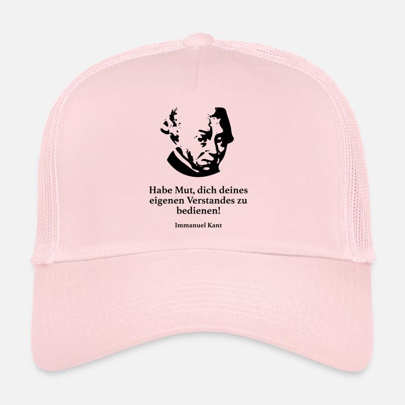 Kant: Habe Mut, dich deines eigenen Verstandes zu Trucker Cap