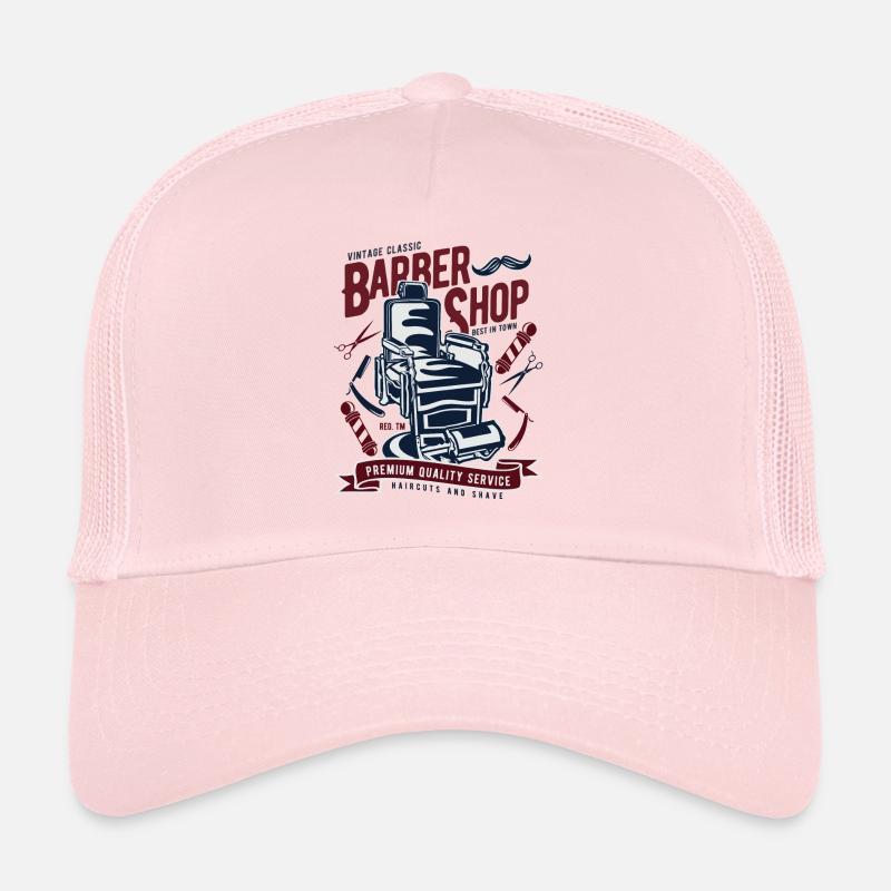 Salon de coiffure vintage2 Casquette trucker 