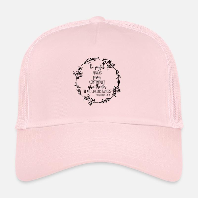 Be Joyful christliches christen Geschenk Religion Trucker Cap