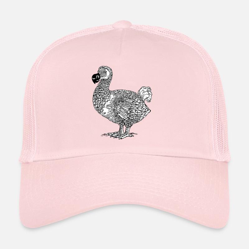 DODO Vogel - Trucker Cap - Hellrosa