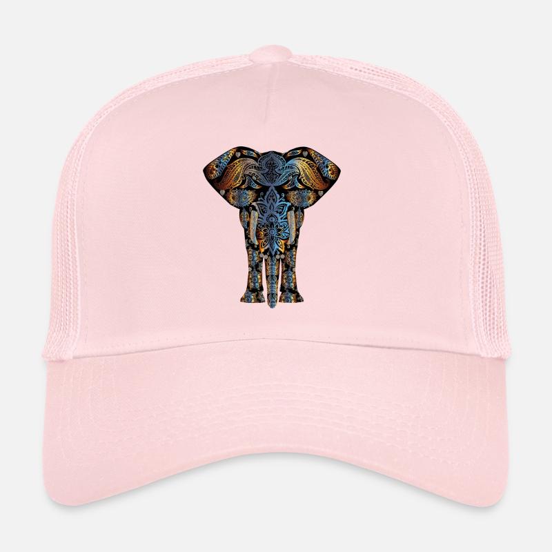 Elefant abstrakt Kunst Design spezial Geschenk Trucker Cap