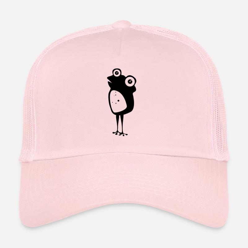 grenouille - Casquette trucker  - rose pâle