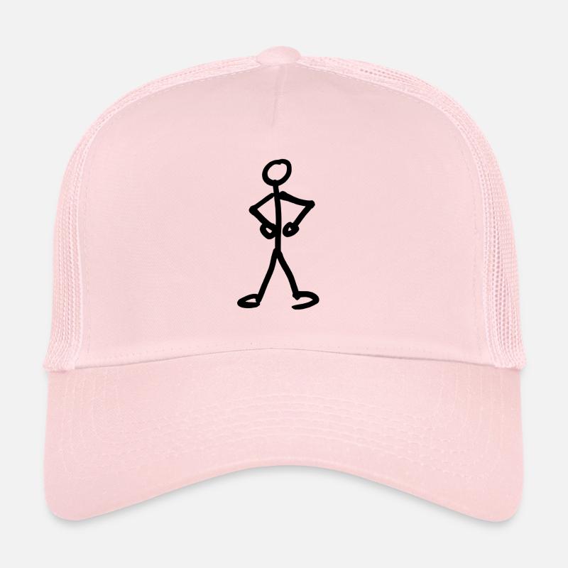 chiffre de bâton Casquette trucker 