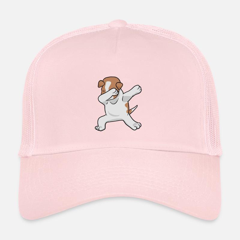 Jack Russell - Jack Russel Terrier - Trucker Cap - pale pink