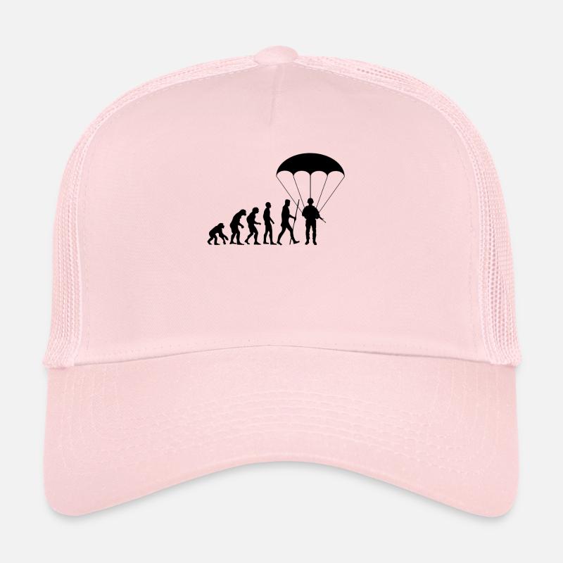 Evolution paratrooper parachutist Trucker Cap