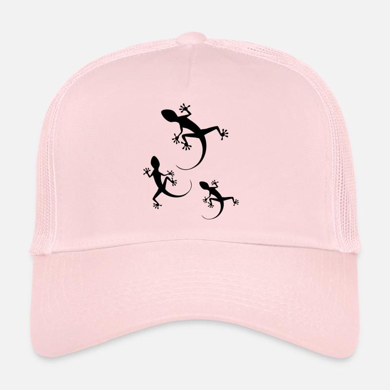 Geko - Casquette trucker  - rose pâle