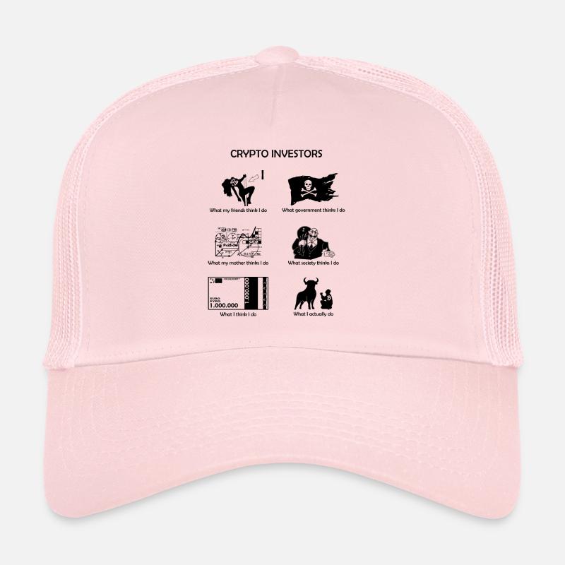 INVESTISSEURS CRYPTO Casquette trucker 
