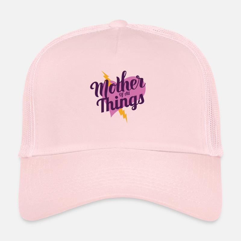 Mutter aller Dinge - Mama Shirt - Trucker Cap - Hellrosa