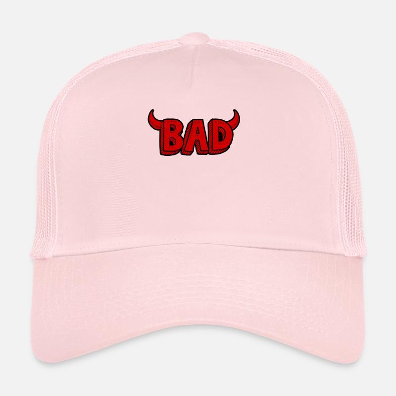 Bad or evil - Trucker Cap - pale pink