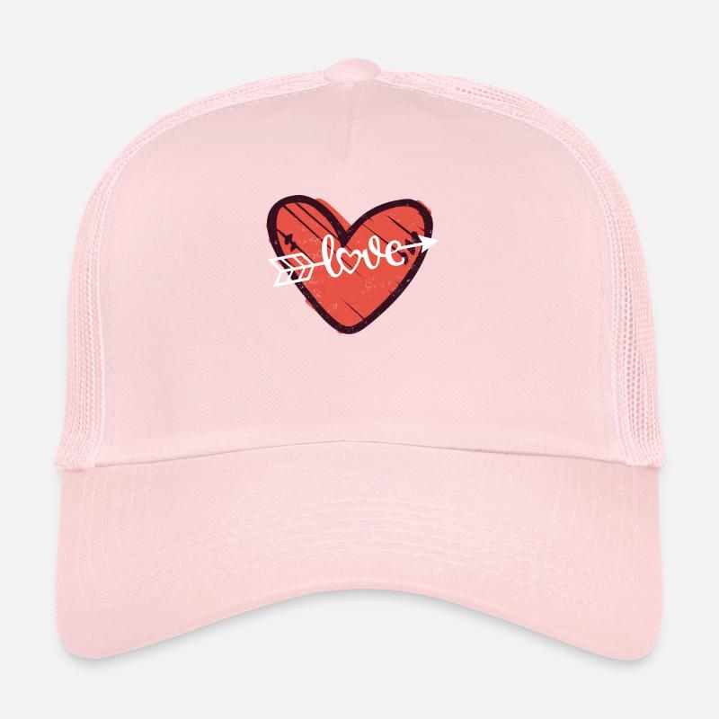 Magasin Coeur Icône de conception flèches Cupidon Casquette trucker 