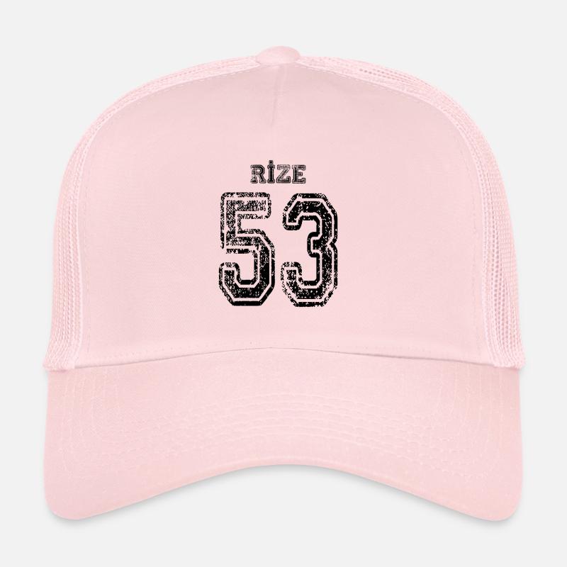 53 Rize Türkisches Nummernschild als Geschenk Trucker Cap
