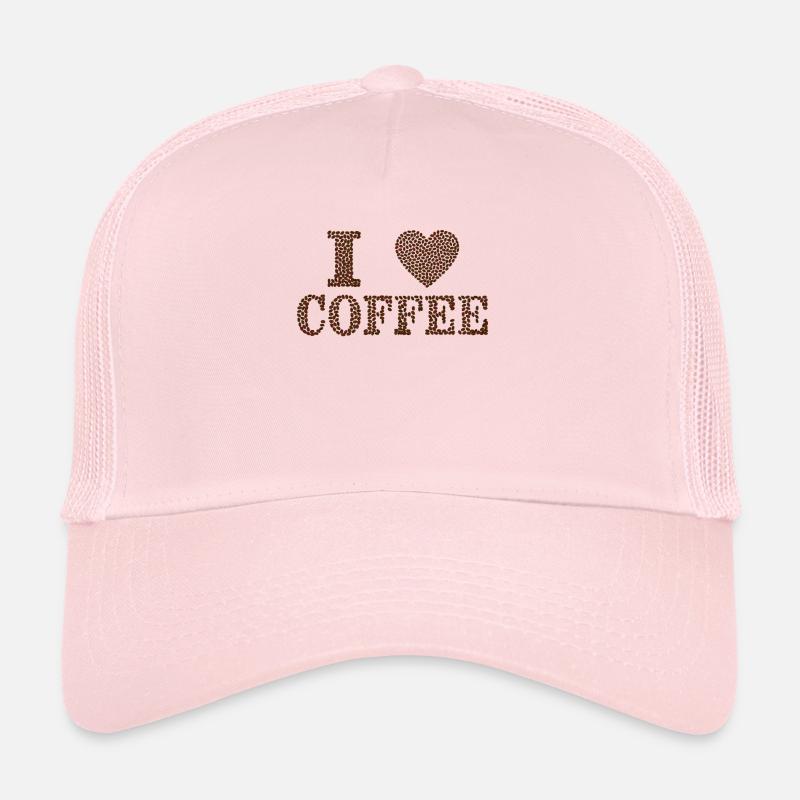 J'adore Coffe Casquette trucker 