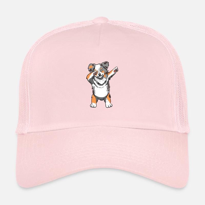 Australian Shepherd Dog Dab Dance Dabbing Geschenk Trucker Cap