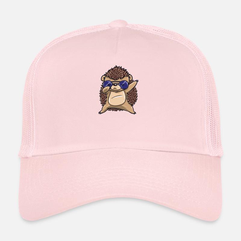Dabbing dab hedgehog dab cadeau d'anniversaire drôle Casquette trucker 