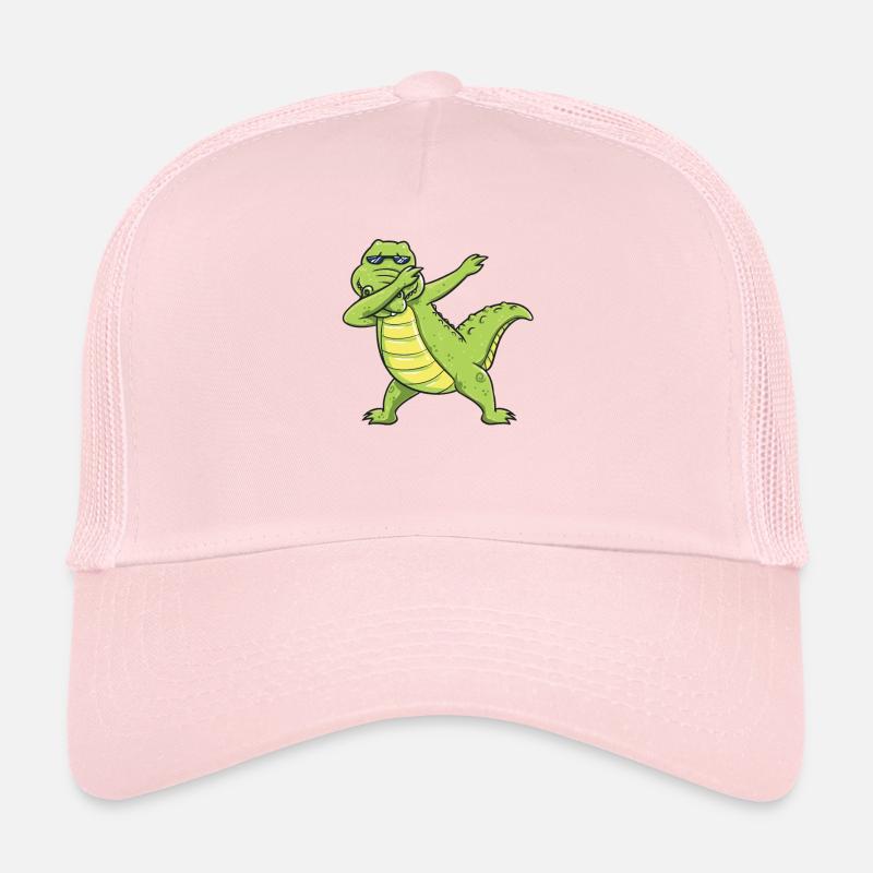 Dabbing Dab Tanz Krokodil Geschenk Geburtstag Kind Trucker Cap