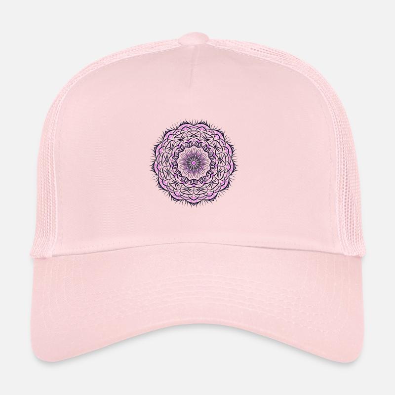Mandala - Trucker Cap - Hellrosa