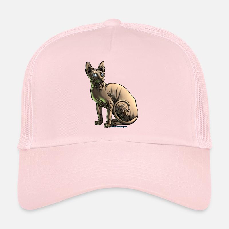 Sushi die Sphynx Katze - Trucker Cap - Hellrosa