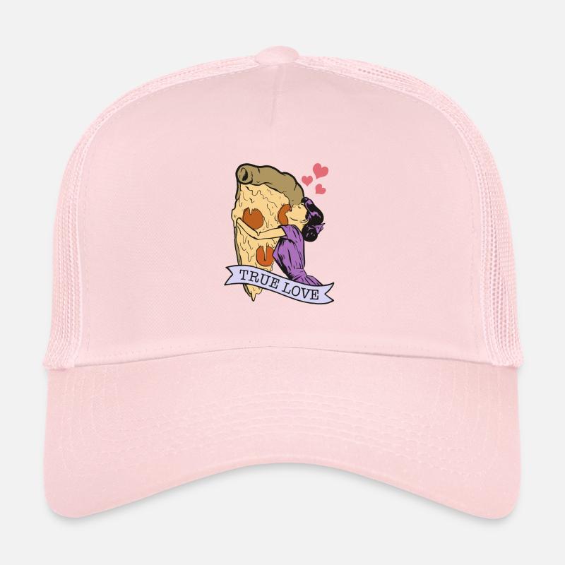 Pizza. Vrai amour Casquette trucker 
