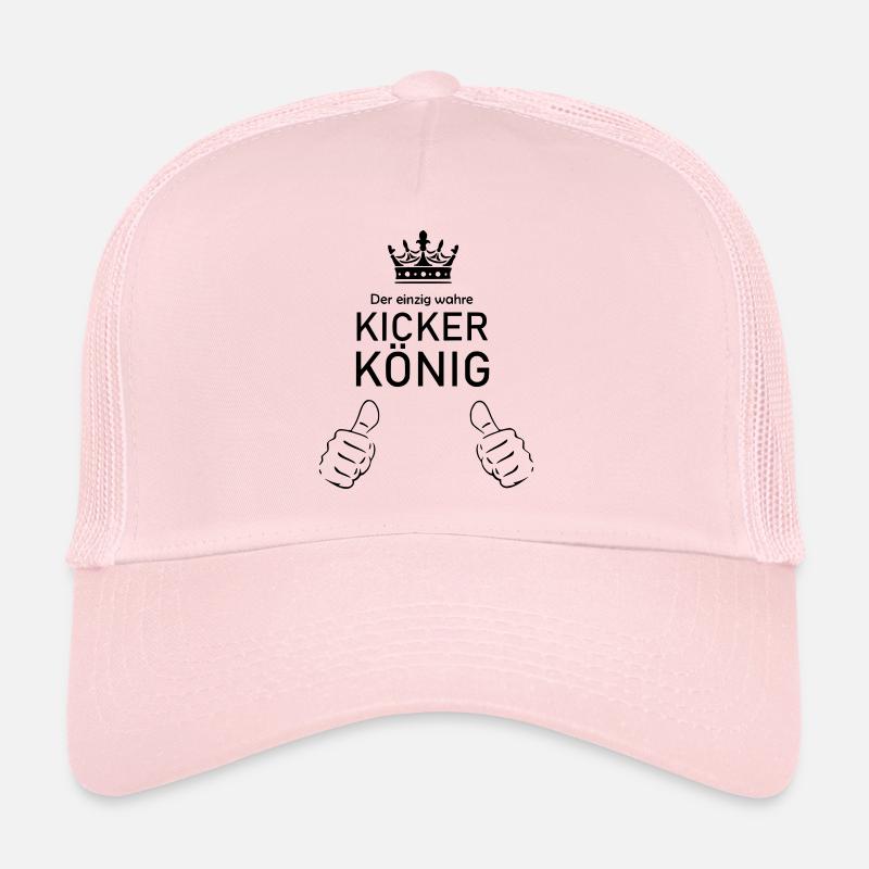 Kicker König Table Soccer Geschenk Idee Trucker Cap