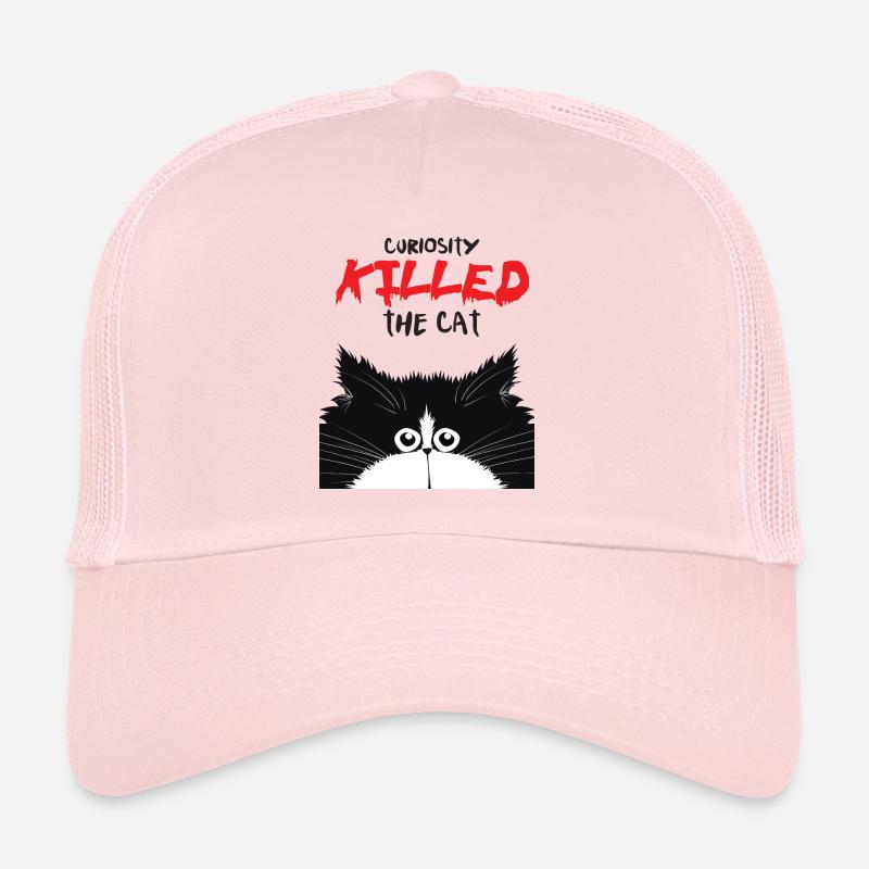 Neugierige Katze Trucker Cap