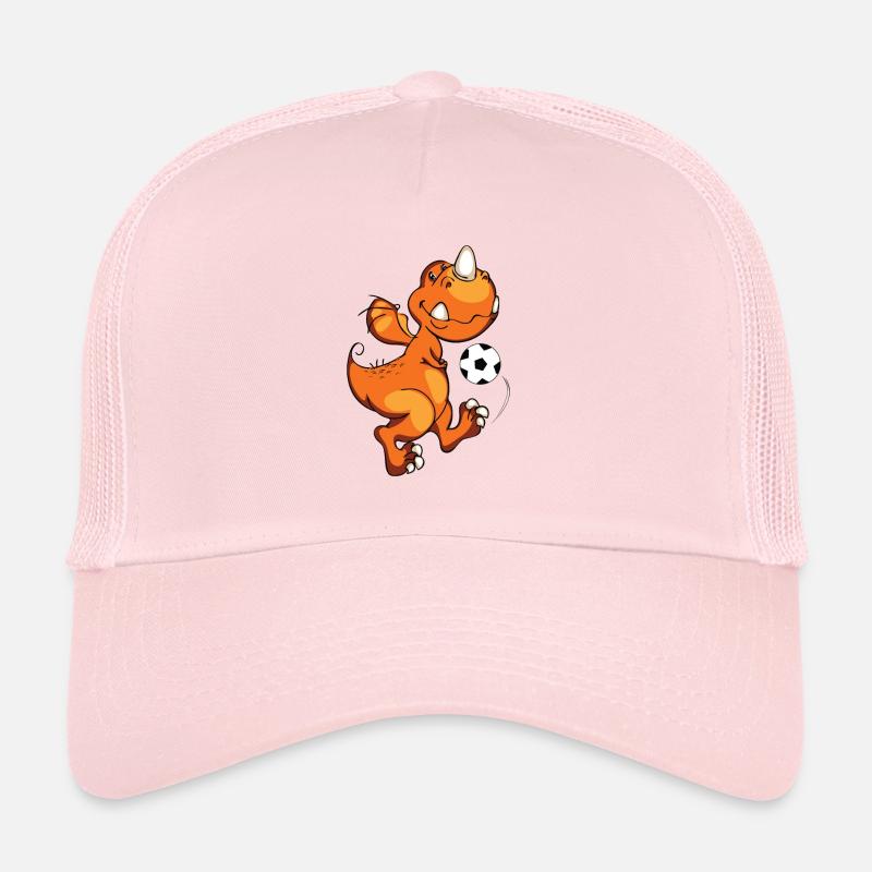 Soccer - Trucker Cap - pale pink