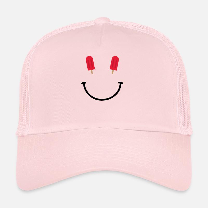 Smiley à la crème glacée - Icecream Casquette trucker 